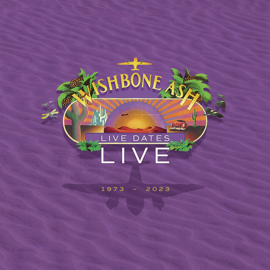 Wishbone Ash "Live Dates Live" LP (purple vinyl)