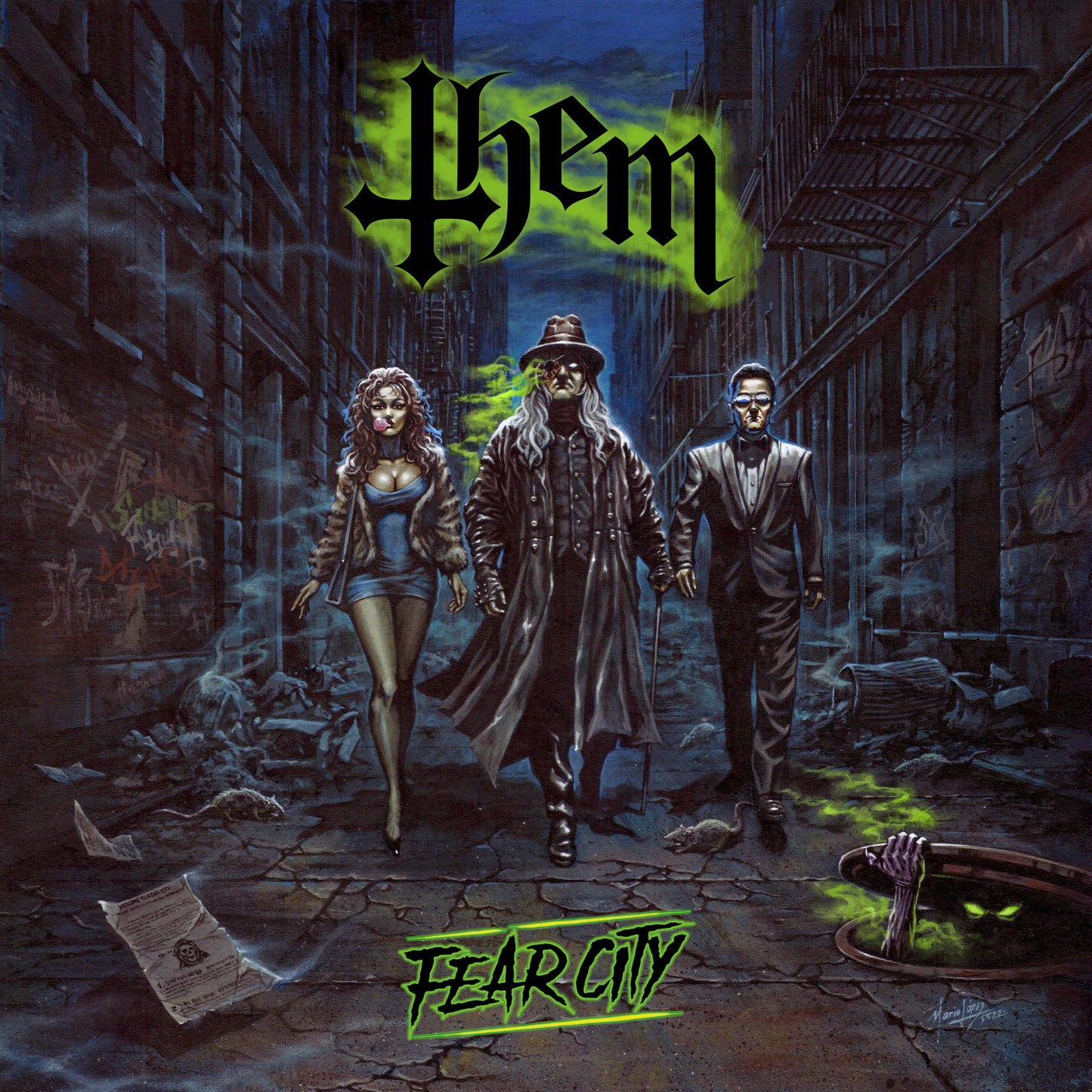 Them "Fear City" CD-Bundle "Fear"
