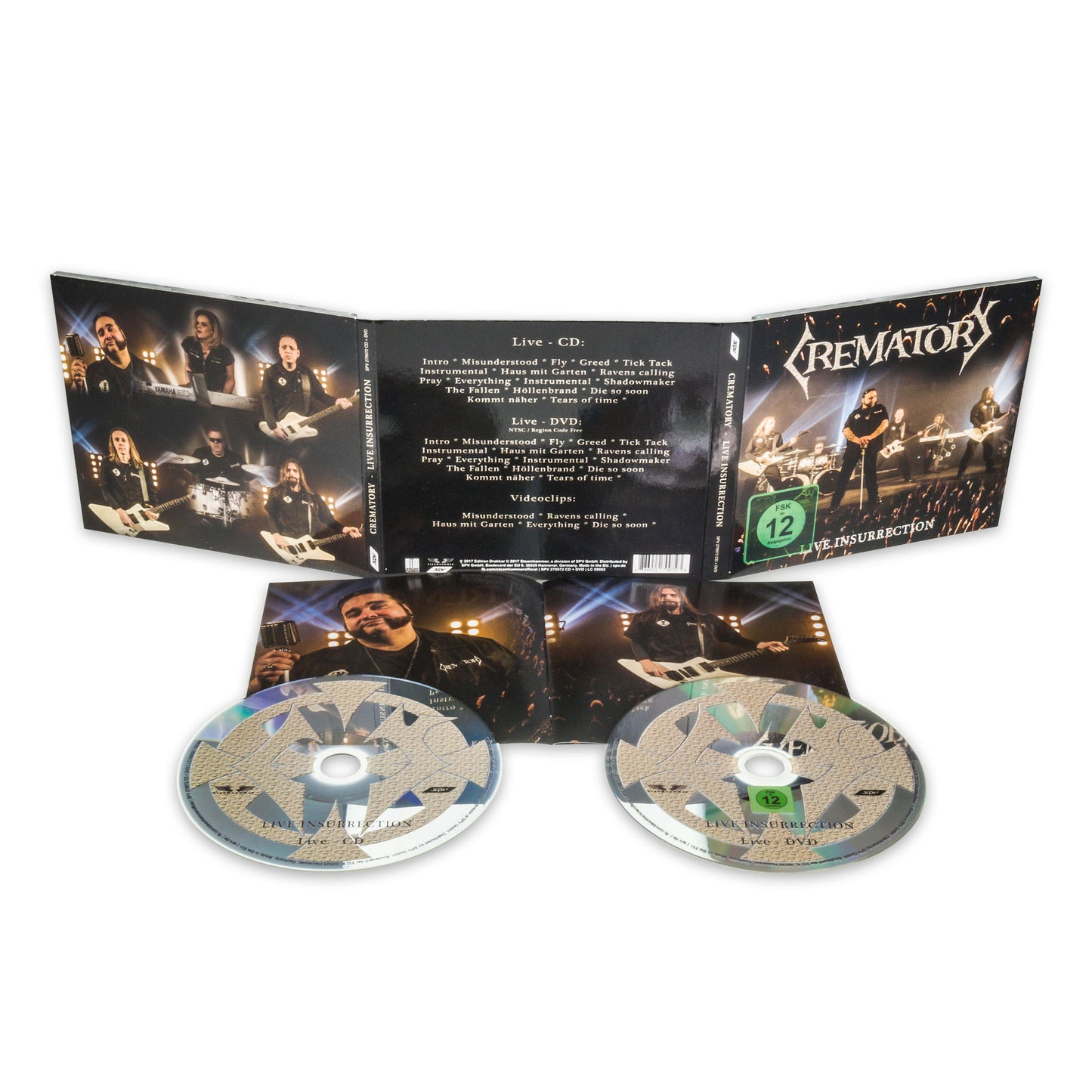 Crematory "Live Insurrection" CD + DVD