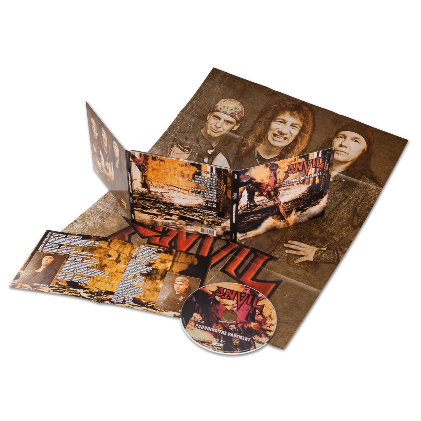 Anvil "Pounding The Pavement" CD