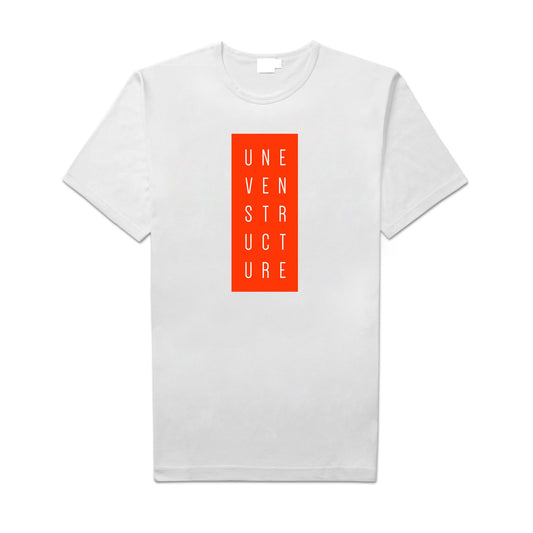 Uneven Structure "Logo" Shirt