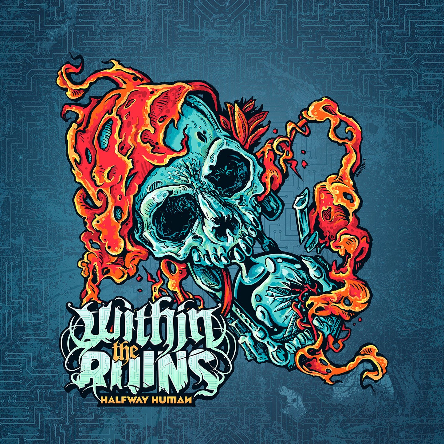 Within The Ruins "Halfway Human" CD