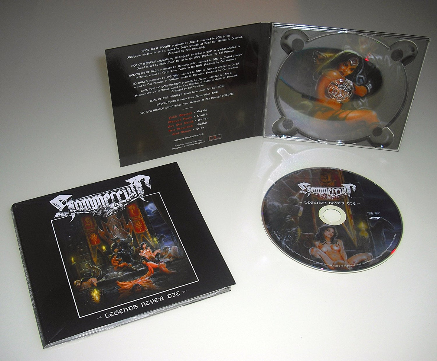 Hammercult "Legends Never Die" CD