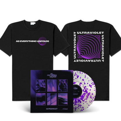 As Everything Unfolds "Ultraviolet" LP-Bundle "Ultraviolet" (splatter vinyl)