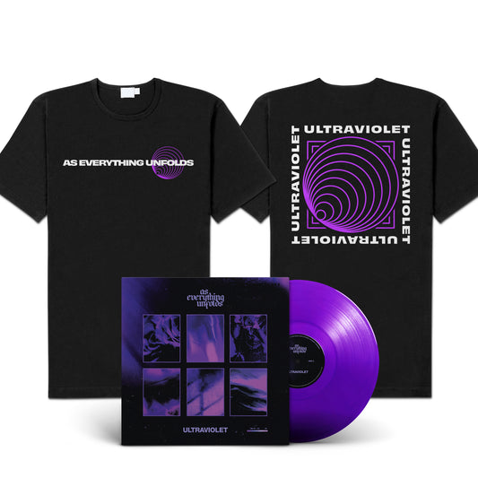 As Everything Unfolds "Ultraviolet" LP-Bundle "Ultraviolet" (violet vinyl)