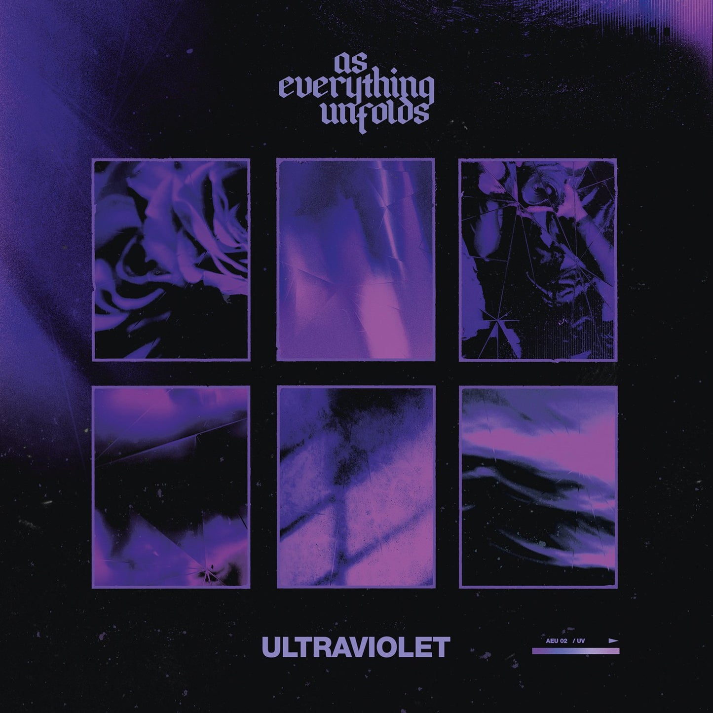 As Everything Unfolds "Ultraviolet" LP-Bundle "Ultraviolet" (violet vinyl)