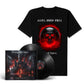 Axel Rudi Pell "Ghost Town" 2LP-Shirt-Bundle "Skull" (black vinyl)