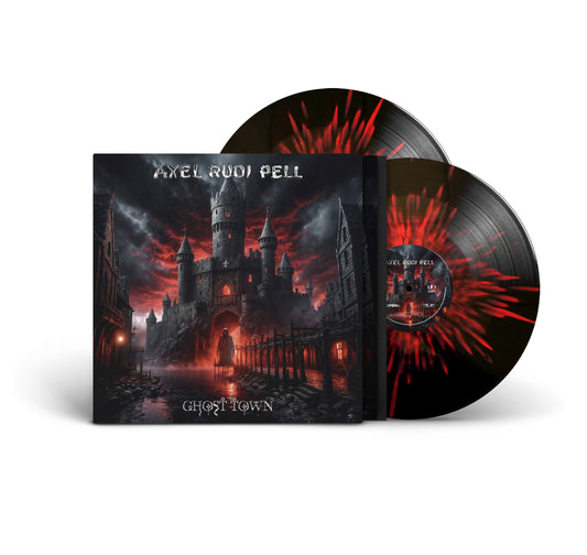 Axel Rudi Pell "Ghost Town" exclusive 2LP (splatter black & rusty red vinyl)