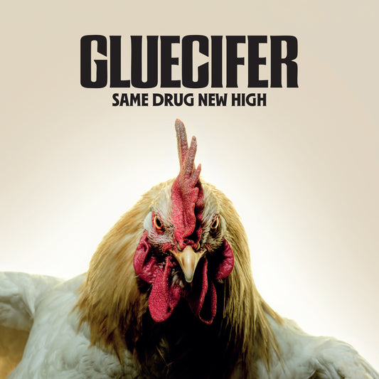 Gluecifer "Same Drug New High" exclusive LP (splatter red black white)