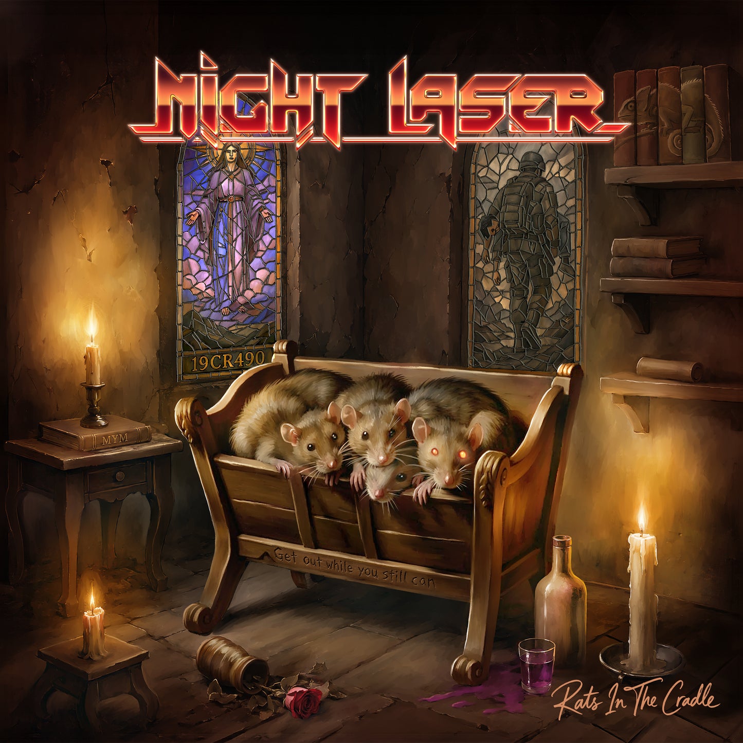 Night Laser "Rats In The Cradle" CD