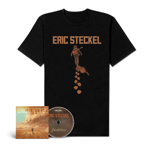 Eric Steckel "Sandstorm" CD-Shirt-Bundle "Sandstorm"