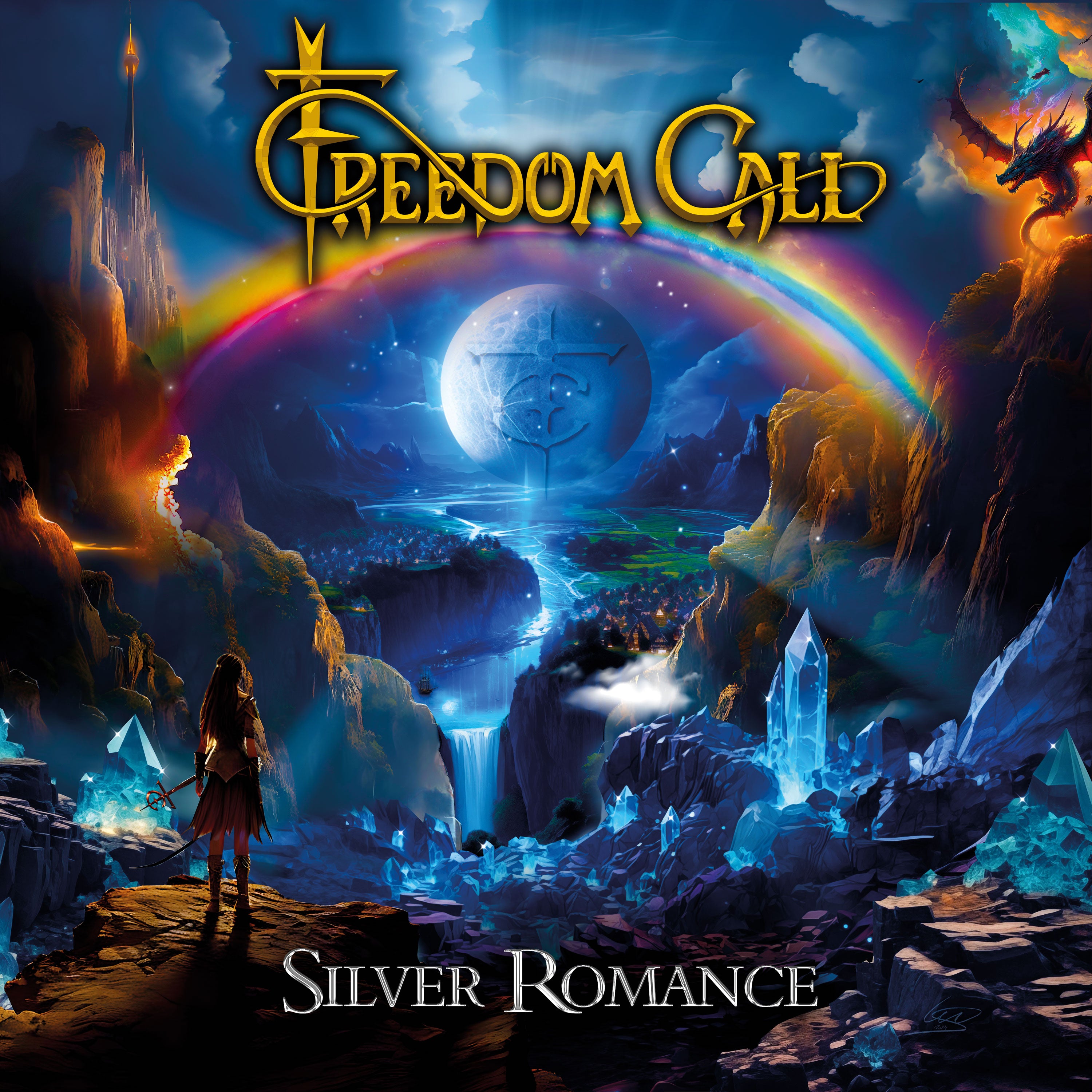 FreedomCall SilverRomance COVER CD LP FreedomCall SilverRomance COVER CD LP