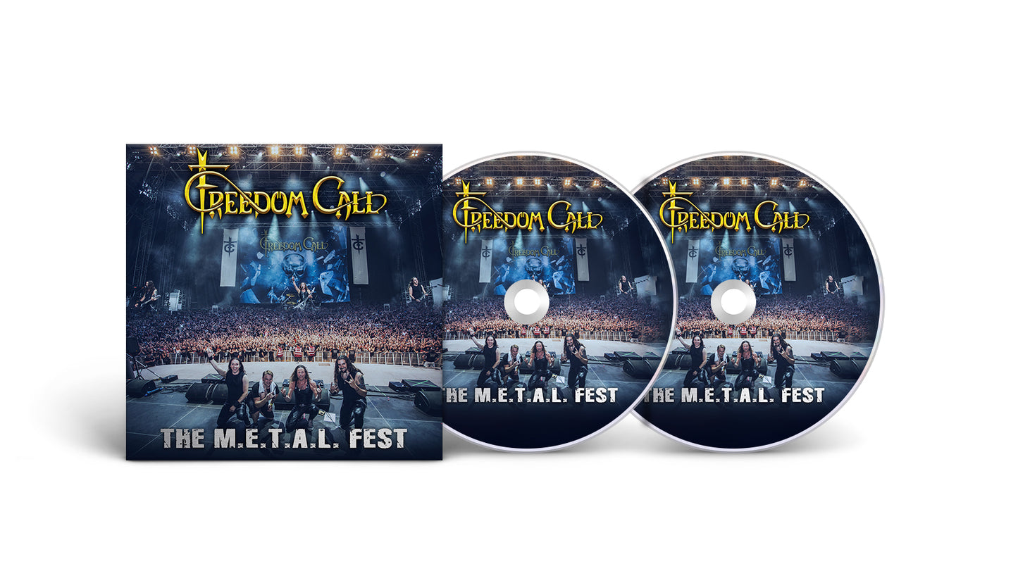 Freedom Call "The M.E.T.A.L. Fest" CD + Blu-Ray