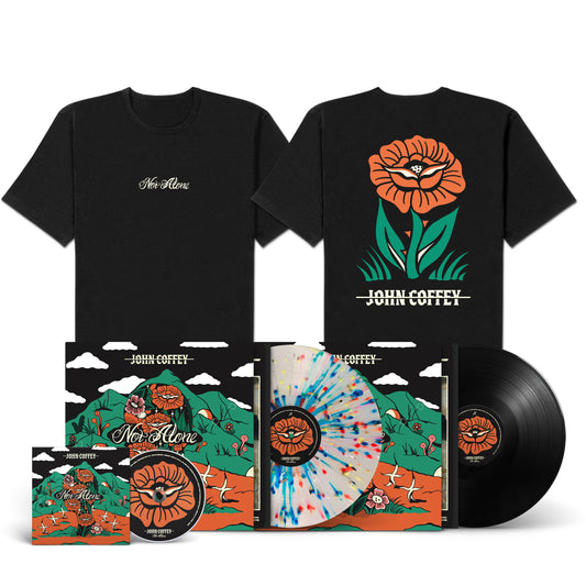John Coffey "Not Alone" excl. LP-LP-CD-Shirt-Bundle "Not Alone"