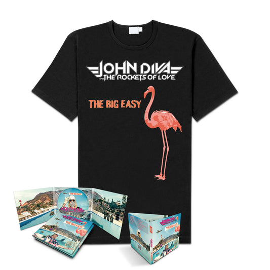 John Diva & The Rockets of Love "The Big Easy" CD-Bundle