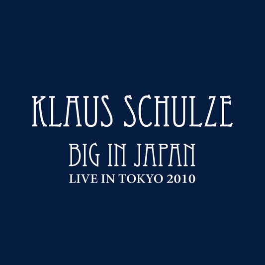 Klaus Schulze "Big In Japan (American Version)" 2CD+DVD