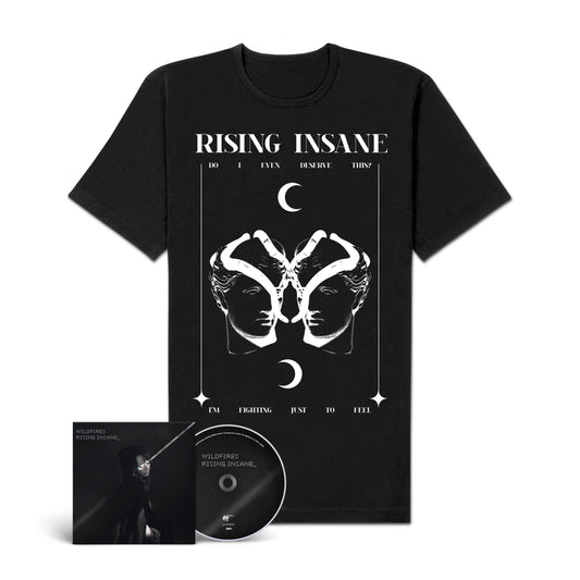 Rising Insane "Wildfires" CD-Bundle "Breather"