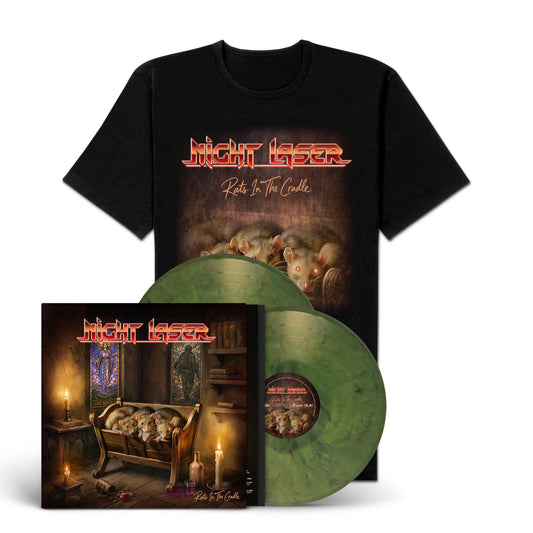 Night Laser "Rats In The Cradle" LP-Bundle "Rats"