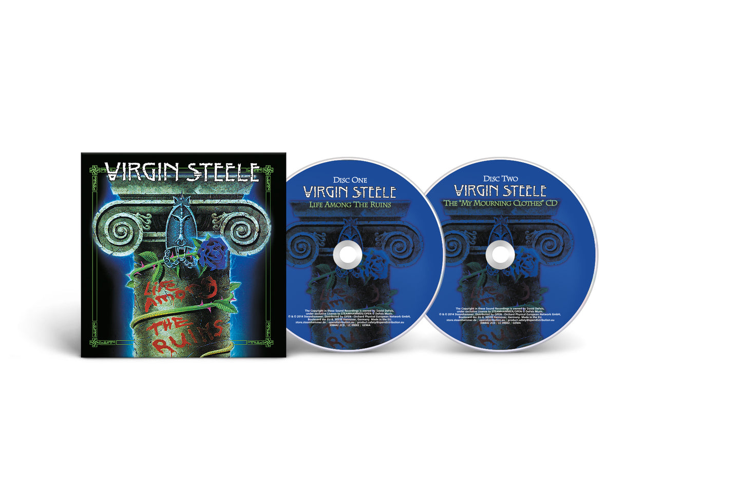 Virgin Steele "Life Among The Ruins" 2CD