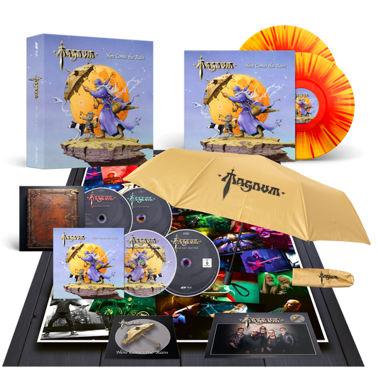 Magnum "Here Comes The Rain" exclusive Box-LP-LP-CD-Bundle "Castle"
