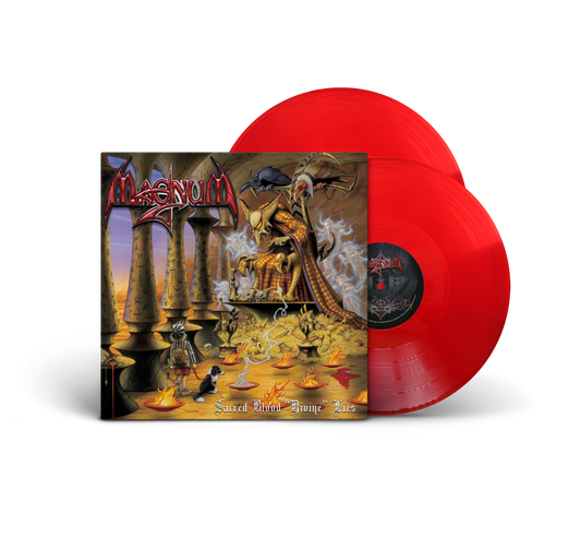 Magnum "Sacred Blood Divine Lies" LP (red vinyl)