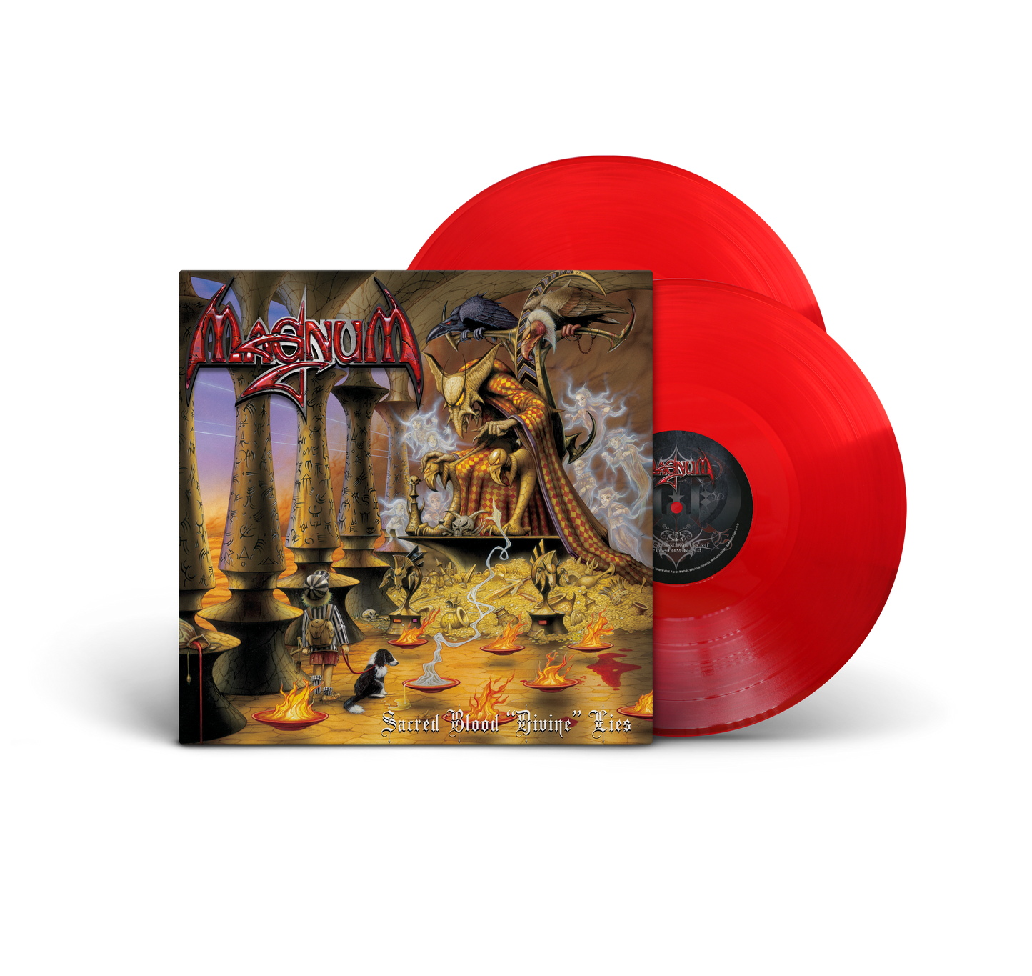 Magnum "Sacred Blood Divine Lies" LP (red vinyl)