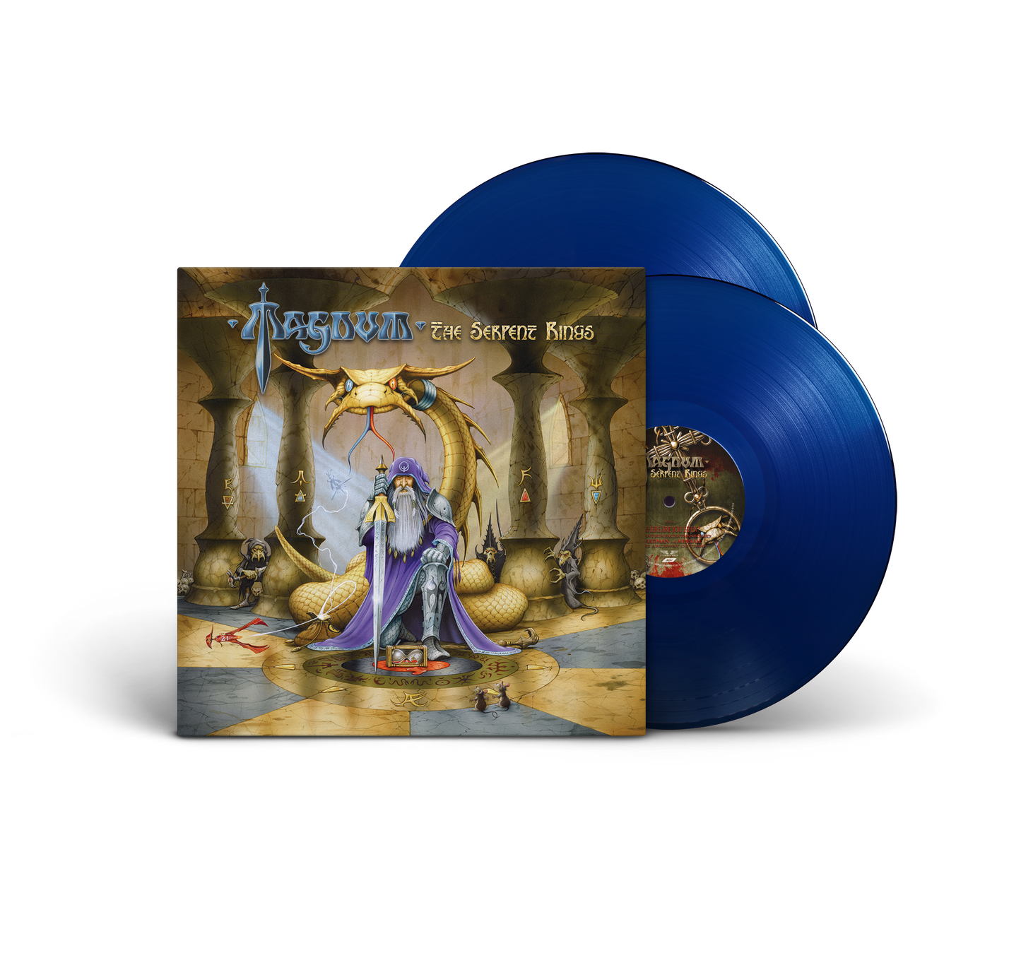Magnum "The Serpent Rings" LP (blue vinyl)