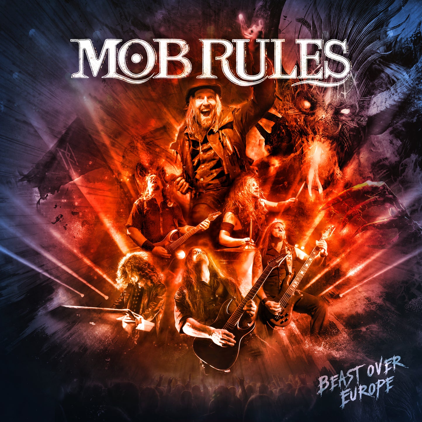 Mob Rules "Beast Over Europe" CD