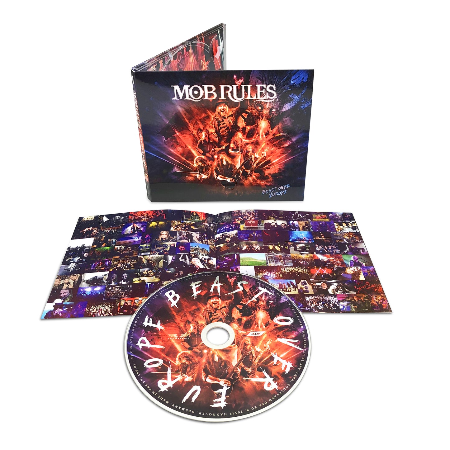 Mob Rules "Beast Over Europe" CD