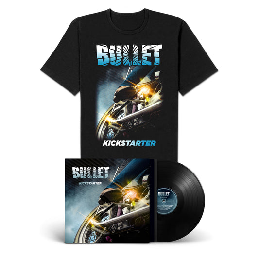 Bullet "Kickstarter" LP-Shirt-Bundle "Kickstart"