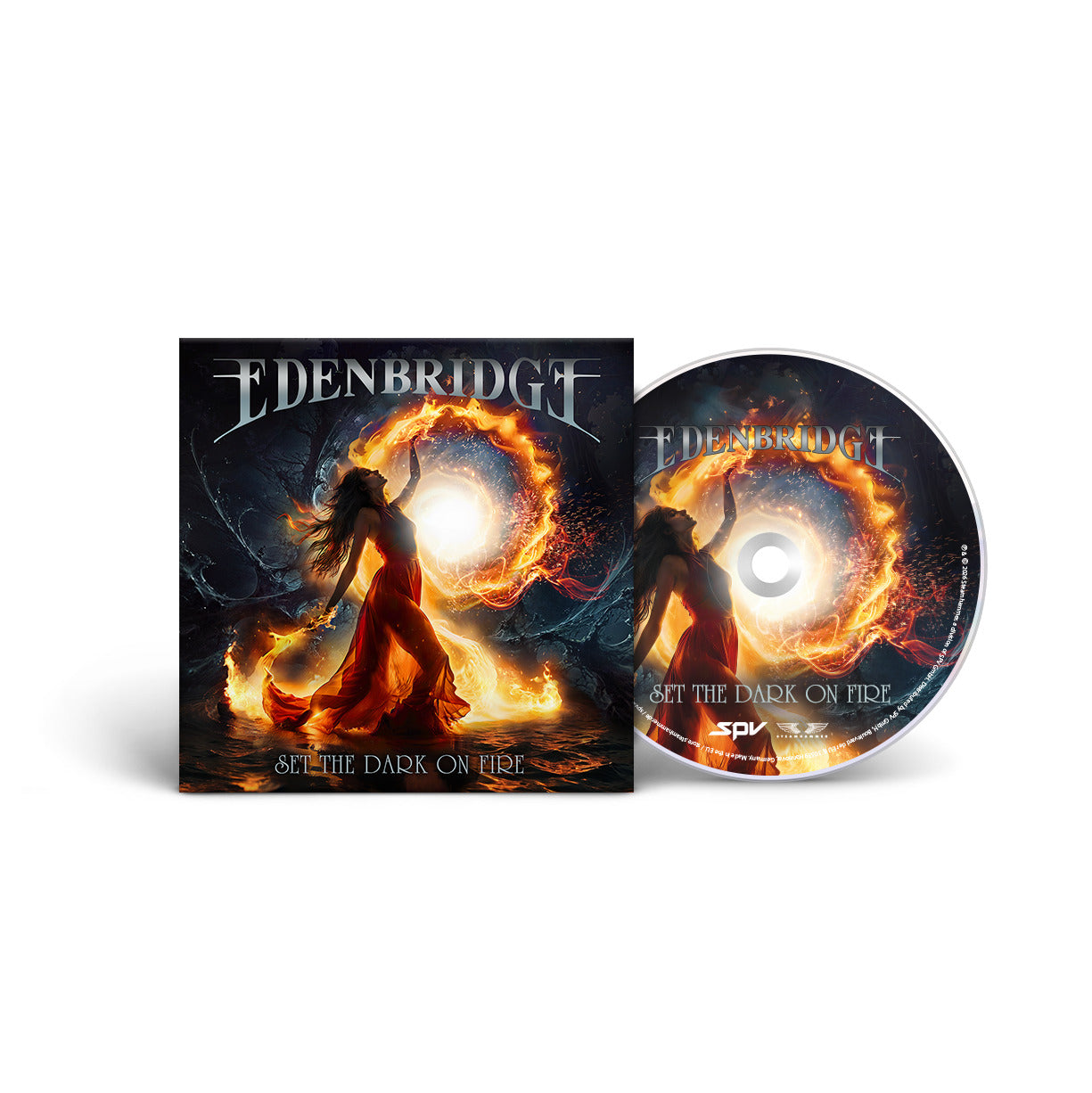 Edenbridge "Set The Dark On Fire" CD-LP-Bundle "Cosmic"