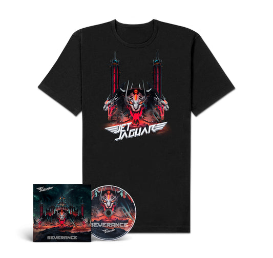 Jet Jaguar "Severance" CD-Shirt-Bundle "Jaguar"
