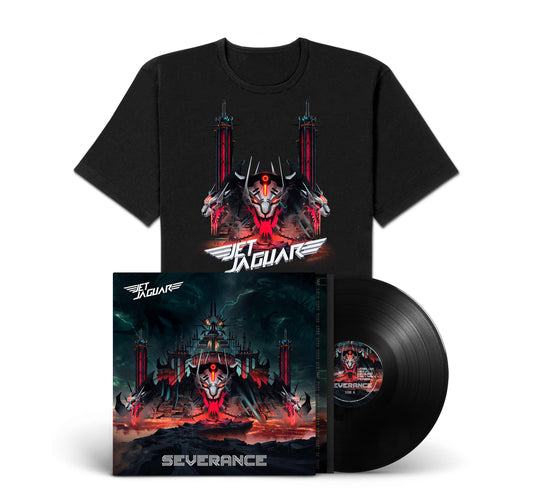 Jet Jaguar "Severance" LP-Shirt-Bundle "Jaguar"