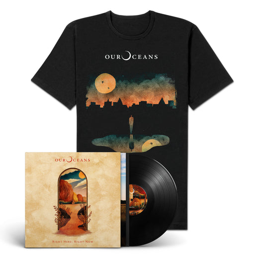 Our Oceans "Right Here, Right Now" LP-Shirt-Bundle "Right Here"