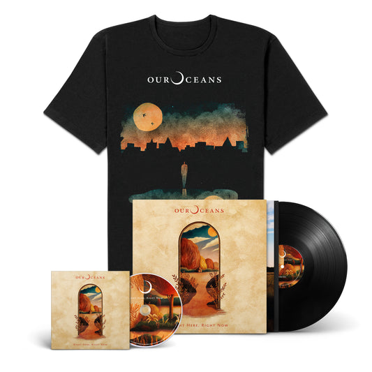 Our Oceans "Right Here, Right Now" CD-LP-Shirt-Bundle "Right Here"