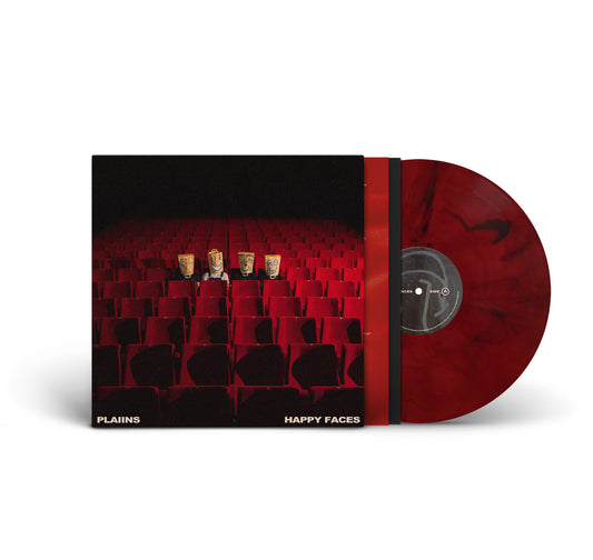 PLAIINS "Happy Faces" LP-CD-Bundle "Logo" & "Happy Faces"