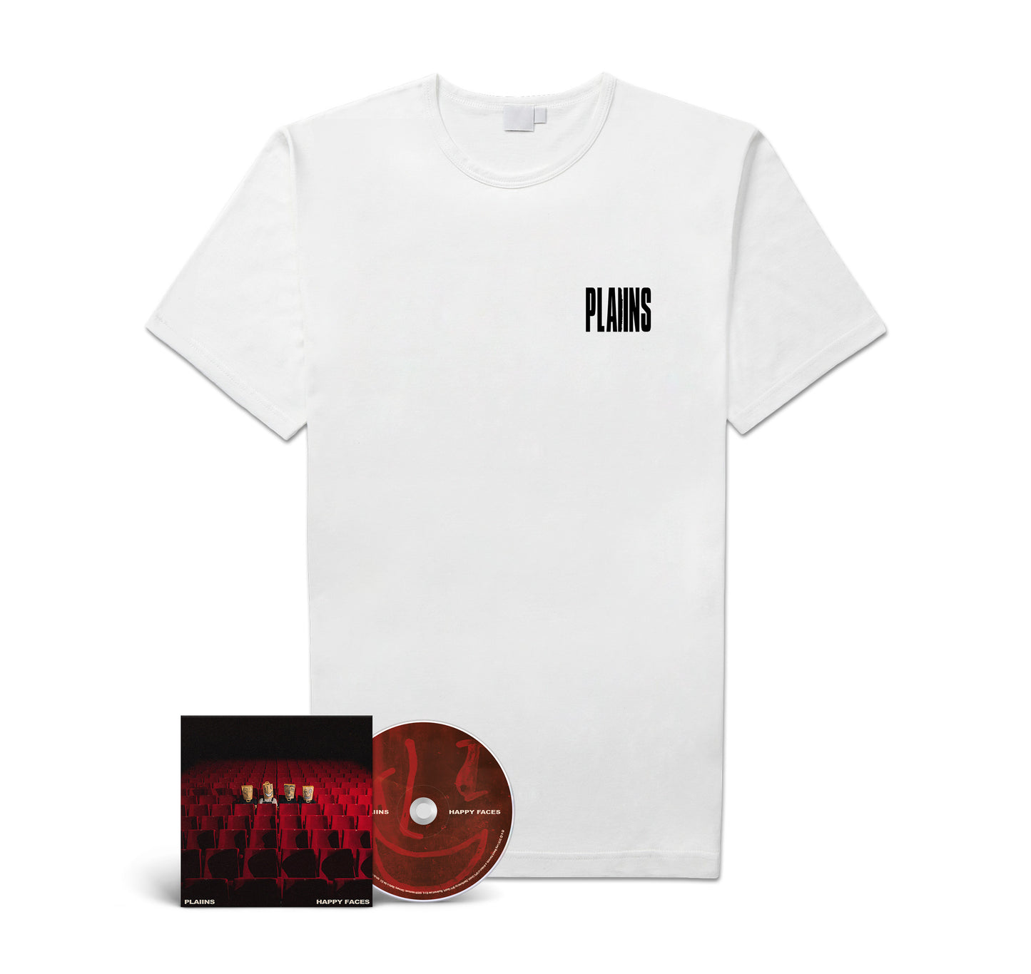 PLAIINS "Happy Faces" CD-Bundle "Logo"