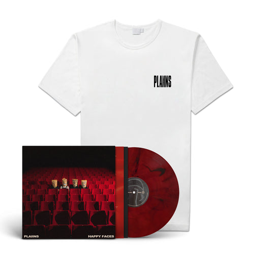 PLAIINS "Happy Faces" LP-Bundle "Logo"