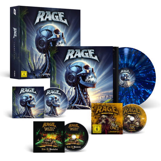 Rage "A New World Rising" Box-Shirt-Bundle "Rising"