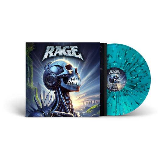 Rage "A New World Rising" exclusive LP-Shirt-Bundle "Rising"