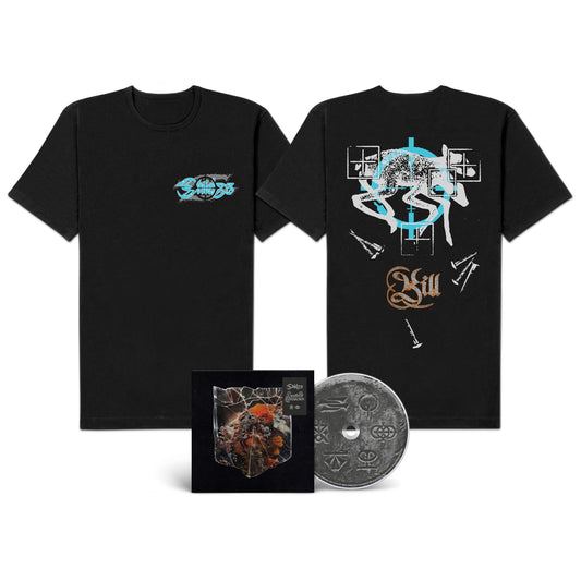 Shields "Death & Connection" CD-Shirt-Bundle "Deer"