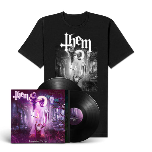 Them "Psychedelic Enigma" LP-Shirt-Bundle