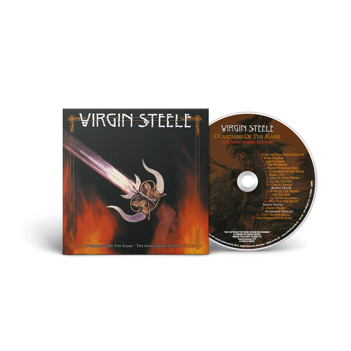 Virgin Steele "Guardians Of The Flame - The Anniversary Edition" CD