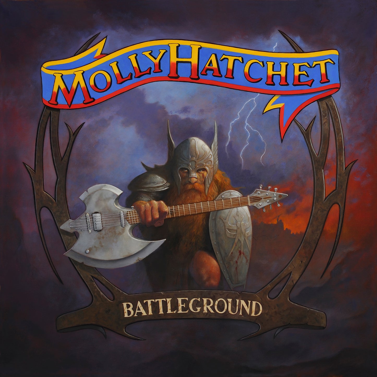 Molly Hatchet "Battleground" LP