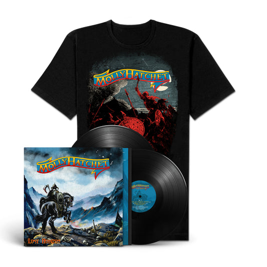 Molly Hatchet "Lost Horizon" LP-Shirt Bundle "Firing"