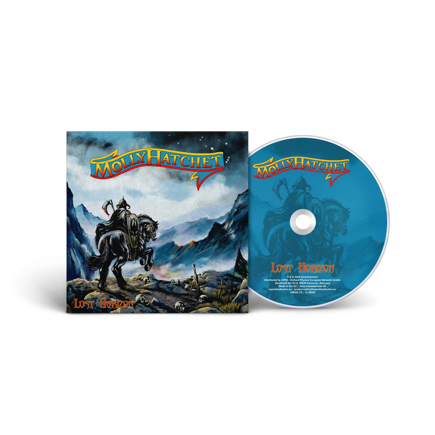 Molly Hatchet "Lost Horizon" CD-Hoodie Bundle "Firing"