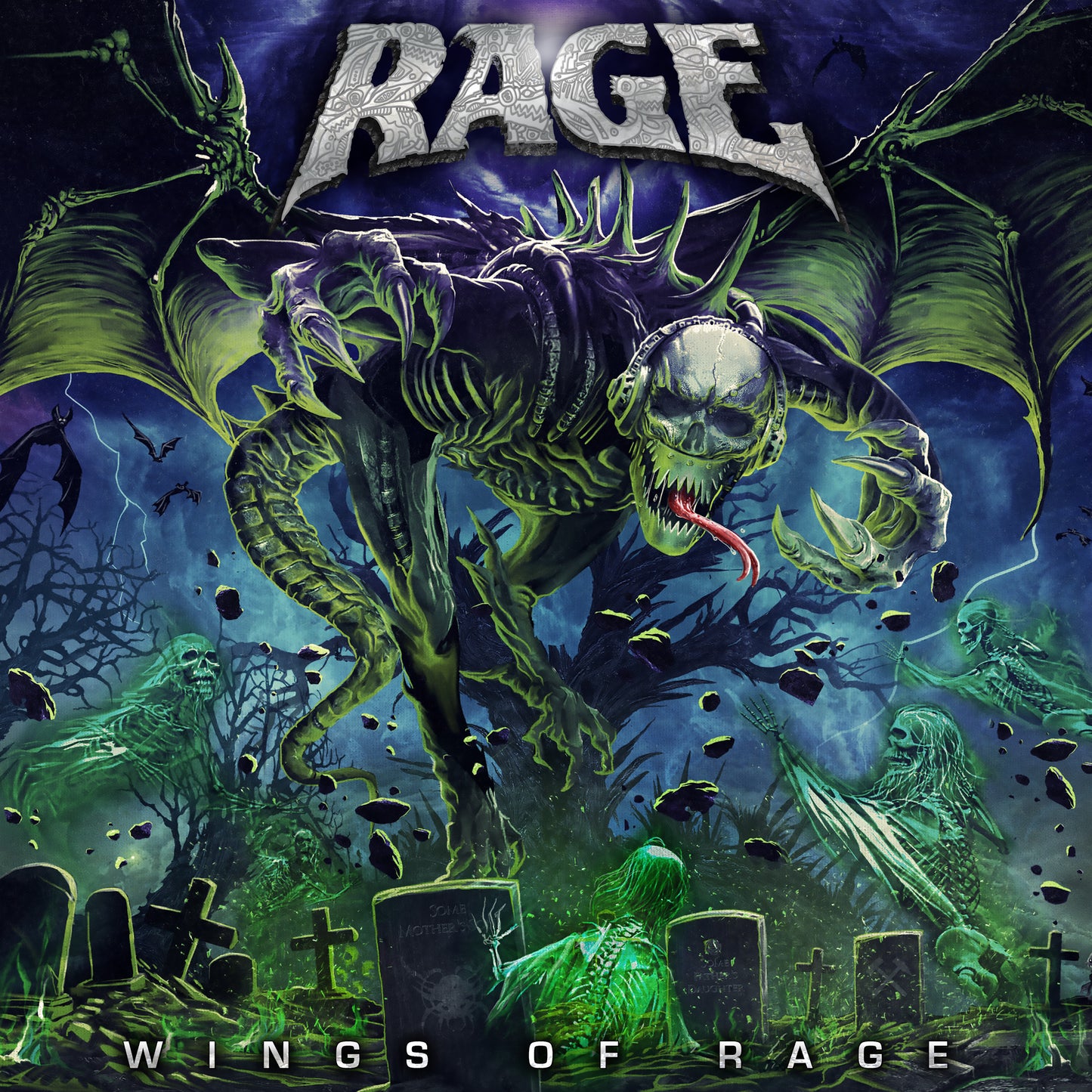 Rage "Wings of Rage" LP