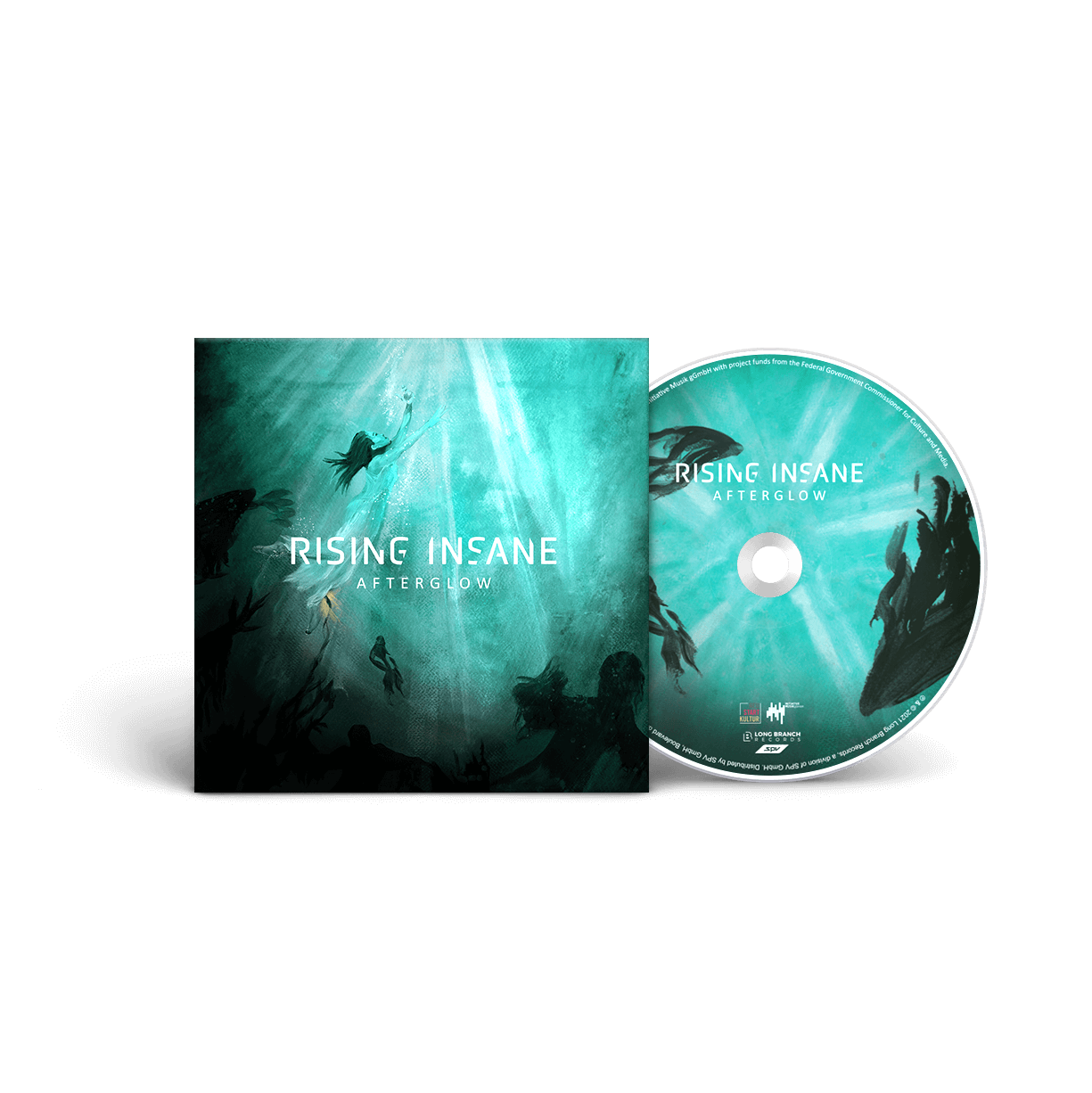 Rising Insane "Afterglow" CD-Bundle "Clock"