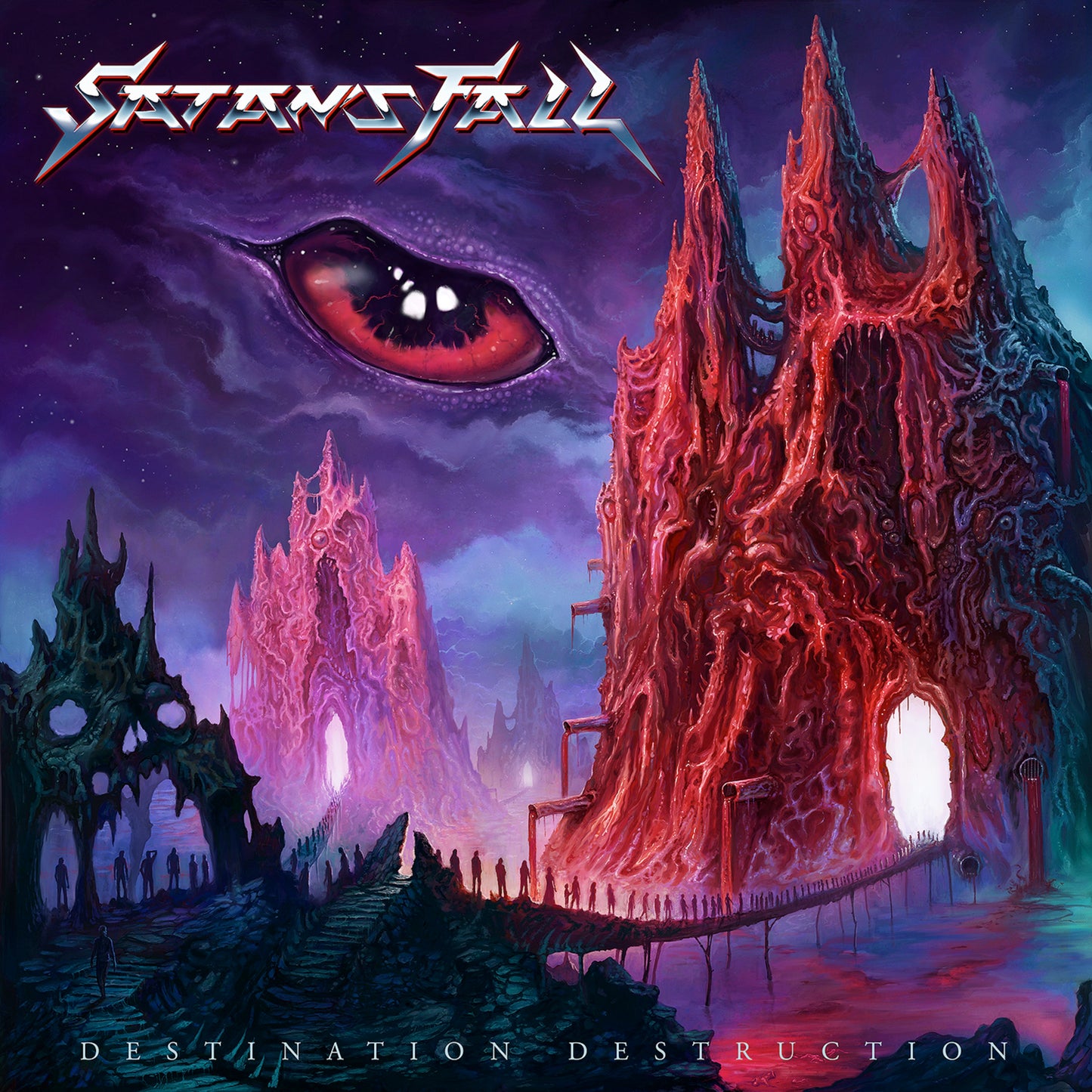Satan's Fall "Destination Destruction" exclusive CD-LP-LP-Bundle "Demonlord"