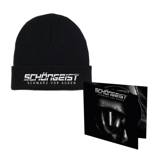 Schöngeist "Schwarz vor Augen" CD-Beanie-Bundle